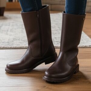 Emu Kerie Australia rubber waterproof boots, size 7 women, color Wine